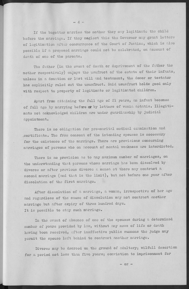 Documented Paper on the Netherlands Antilles for the conference on dempgraphic problems of the area served by The caribbean commission - Page 4