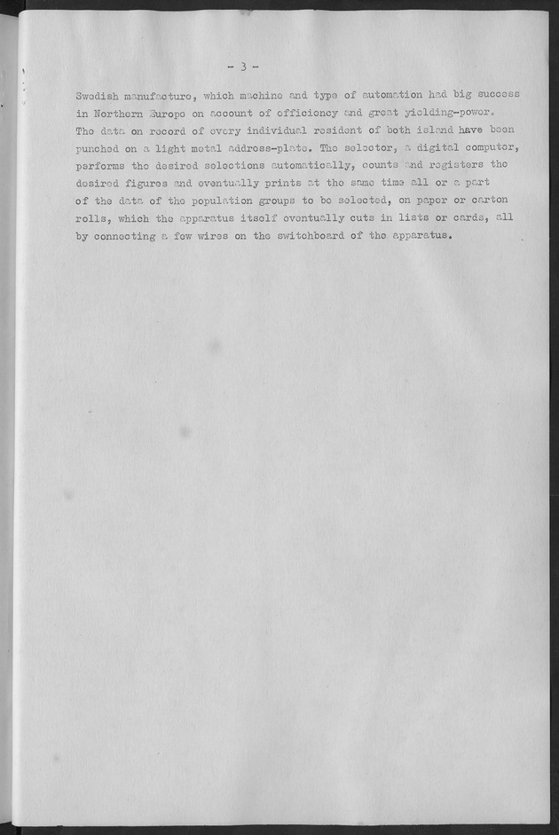 Documented Paper on the Netherlands Antilles for the conference on dempgraphic problems of the area served by The caribbean commission - Page 3