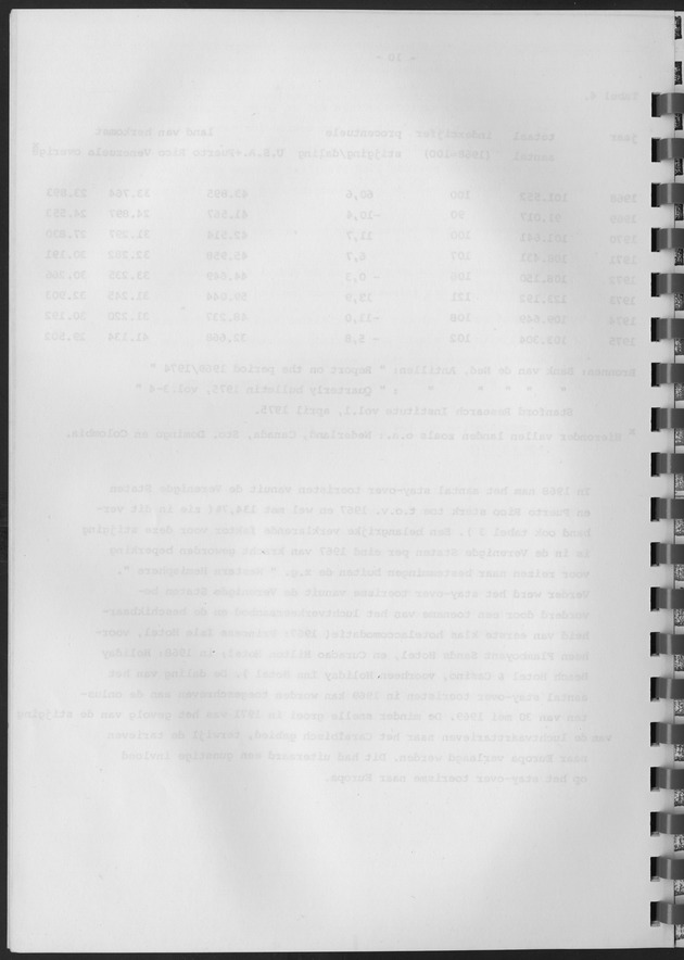 De ontwikkeling van het stay-over toerisme op Curaҫao in de periode tussen 1968 en 1975 - Blank Page