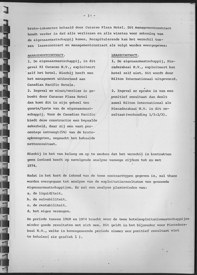 De ontwikkeling van het stay-over toerisme op Curaҫao in de periode tussen 1968 en 1975 - Page 13