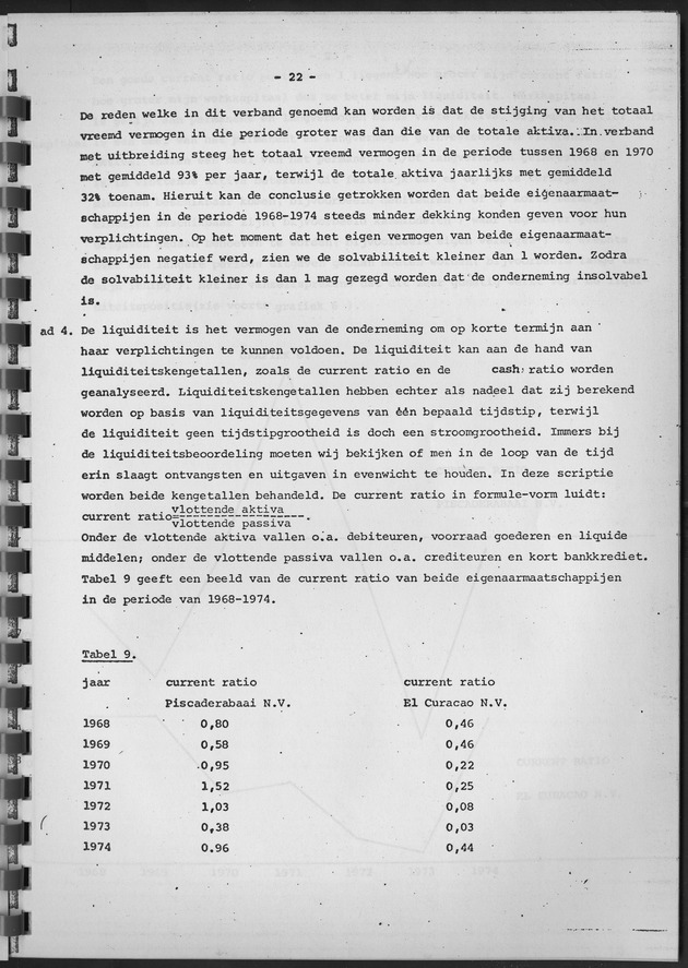 De ontwikkeling van het stay-over toerisme op Curaҫao in de periode tussen 1968 en 1975 - Page 22
