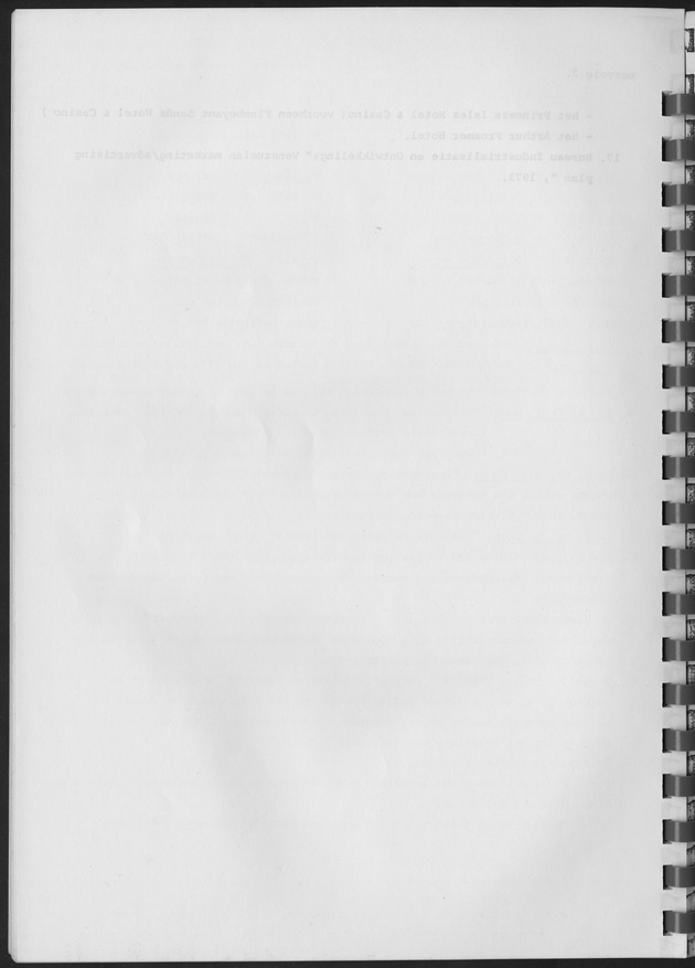 De ontwikkeling van het stay-over toerisme op Curaҫao in de periode tussen 1968 en 1975 - Blank Page