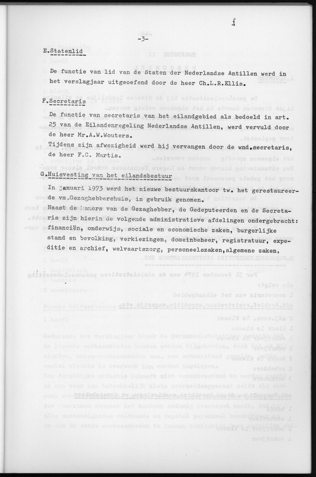 Verslag van de toestand van het eilandgebied Bonaire over het jaar 1974 - Page 3