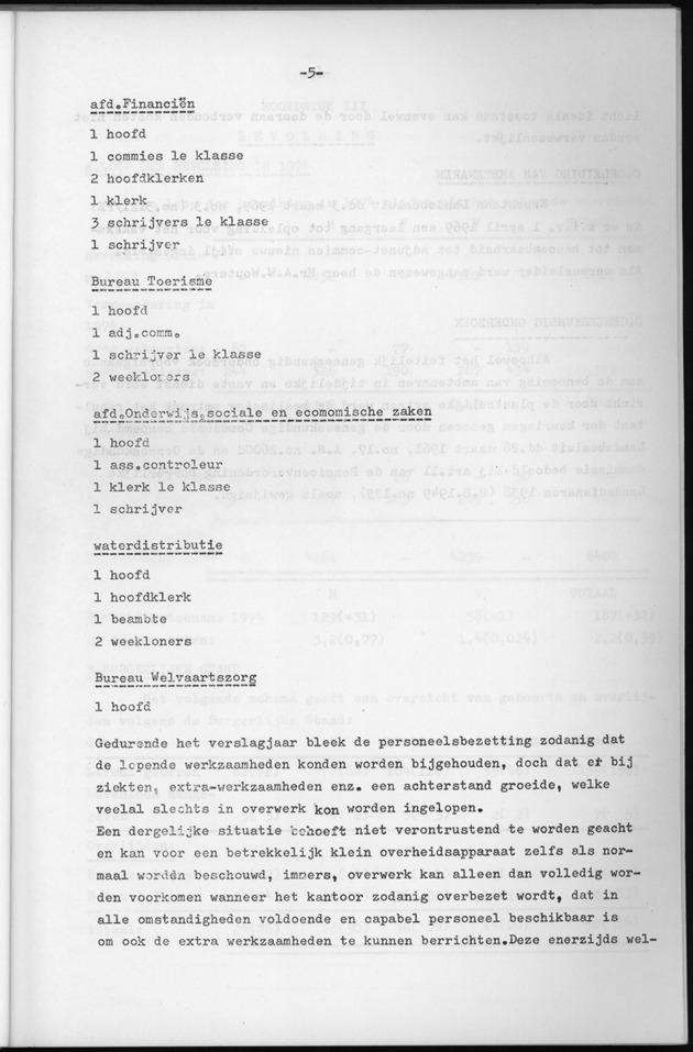 Verslag van de toestand van het eilandgebied Bonaire over het jaar 1974 - Page 5
