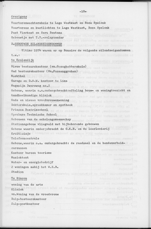 Verslag van de toestand van het eilandgebied Bonaire over het jaar 1974 - Page 10