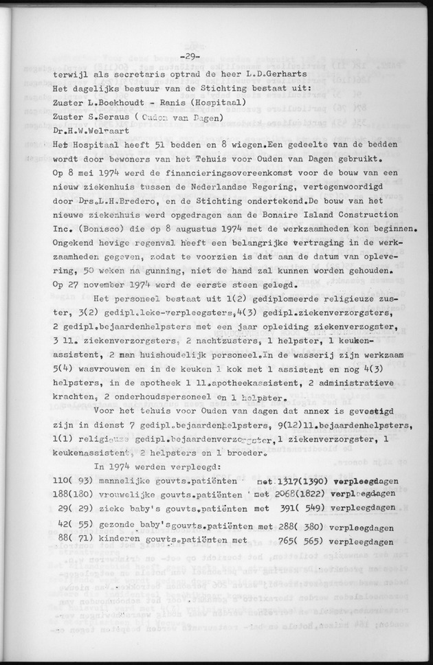 Verslag van de toestand van het eilandgebied Bonaire over het jaar 1974 - Page 29