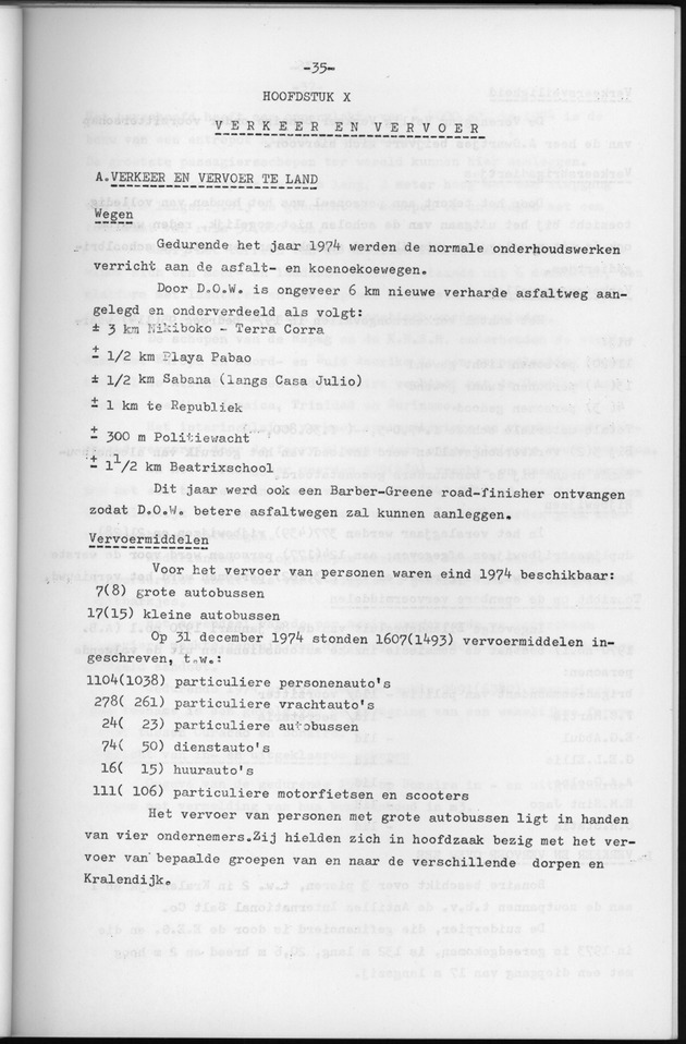 Verslag van de toestand van het eilandgebied Bonaire over het jaar 1974 - Page 35