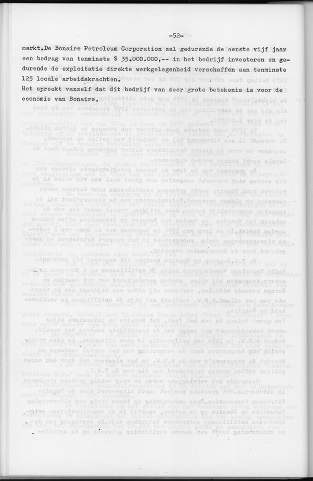 Verslag van de toestand van het eilandgebied Bonaire over het jaar 1974 - Page 52