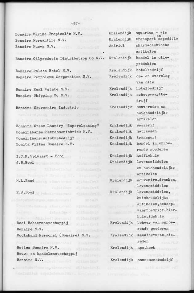 Verslag van de toestand van het eilandgebied Bonaire over het jaar 1974 - Page 57