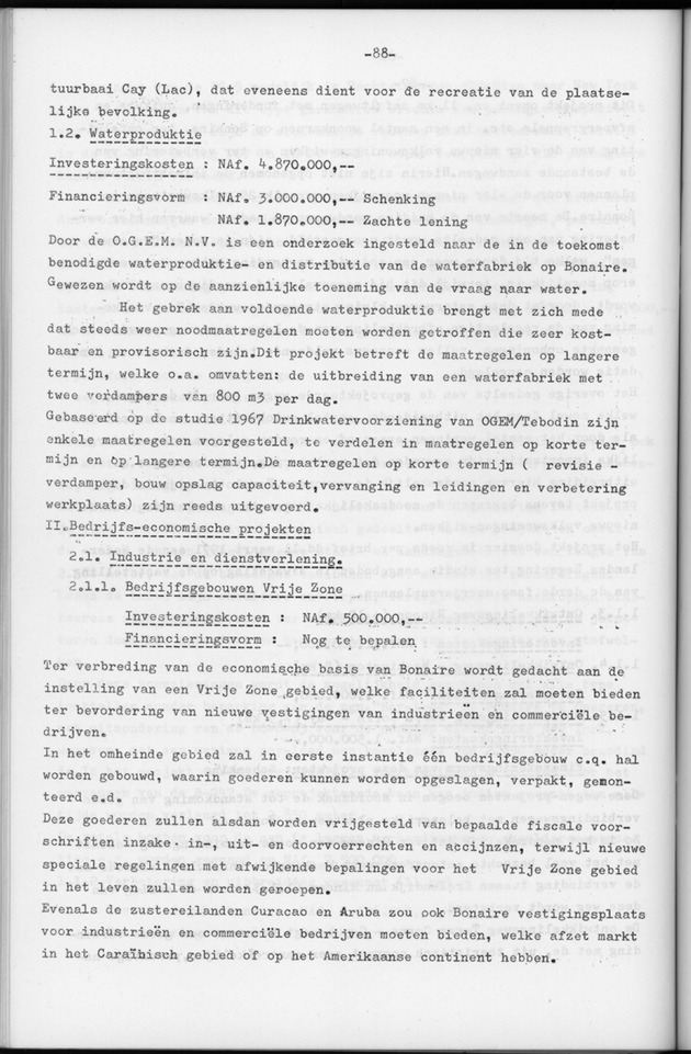 Verslag van de toestand van het eilandgebied Bonaire over het jaar 1974 - Page 88