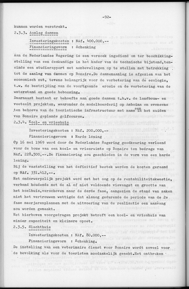 Verslag van de toestand van het eilandgebied Bonaire over het jaar 1974 - Page 92