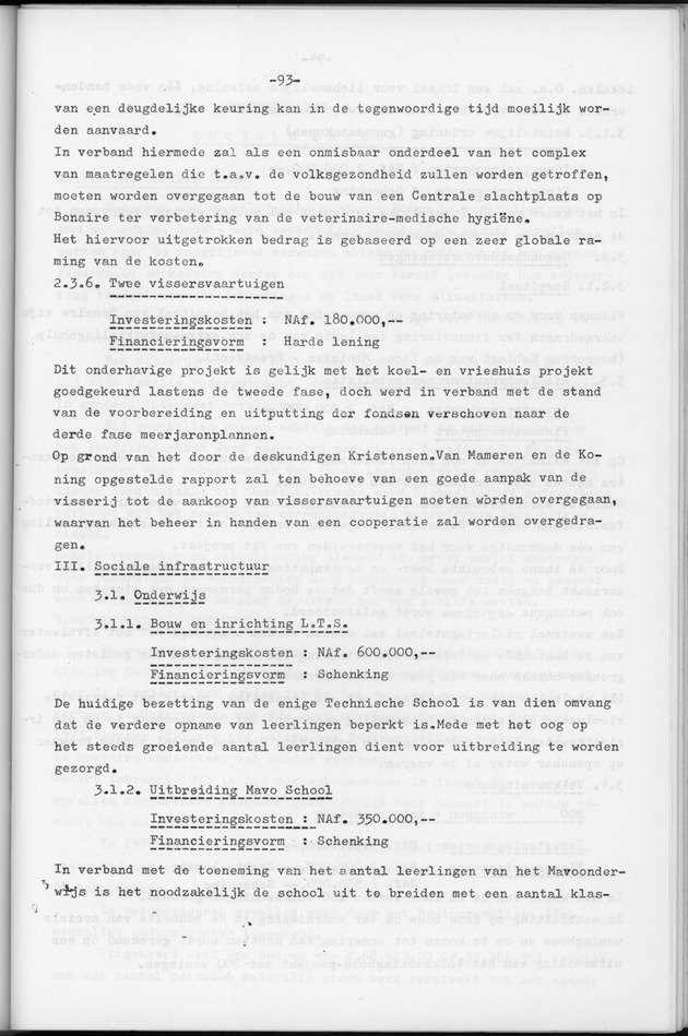 Verslag van de toestand van het eilandgebied Bonaire over het jaar 1974 - Page 93