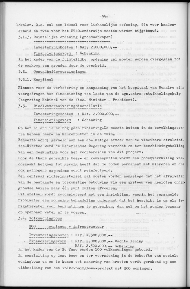 Verslag van de toestand van het eilandgebied Bonaire over het jaar 1974 - Page 94