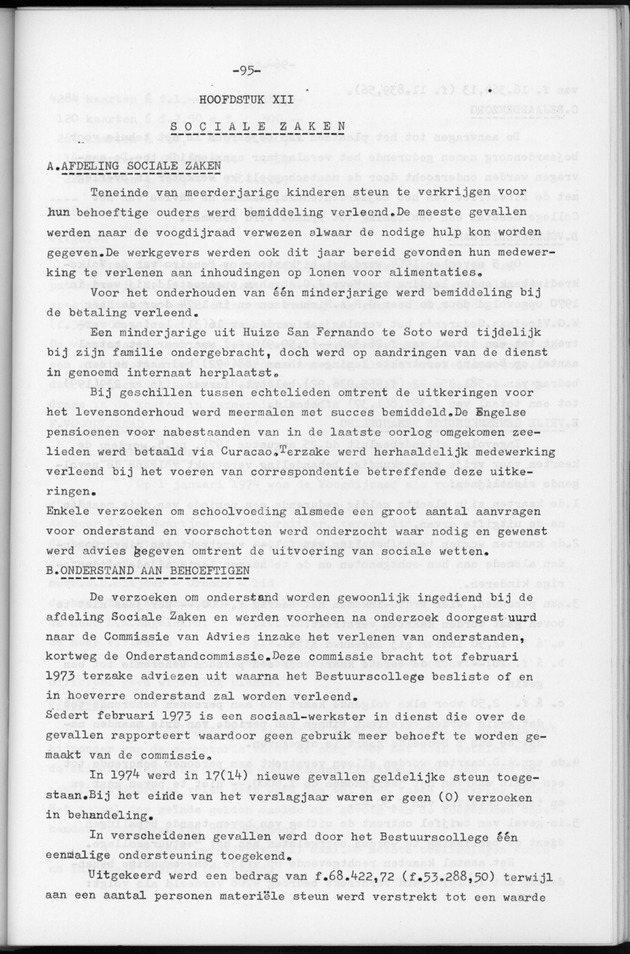 Verslag van de toestand van het eilandgebied Bonaire over het jaar 1974 - Page 95