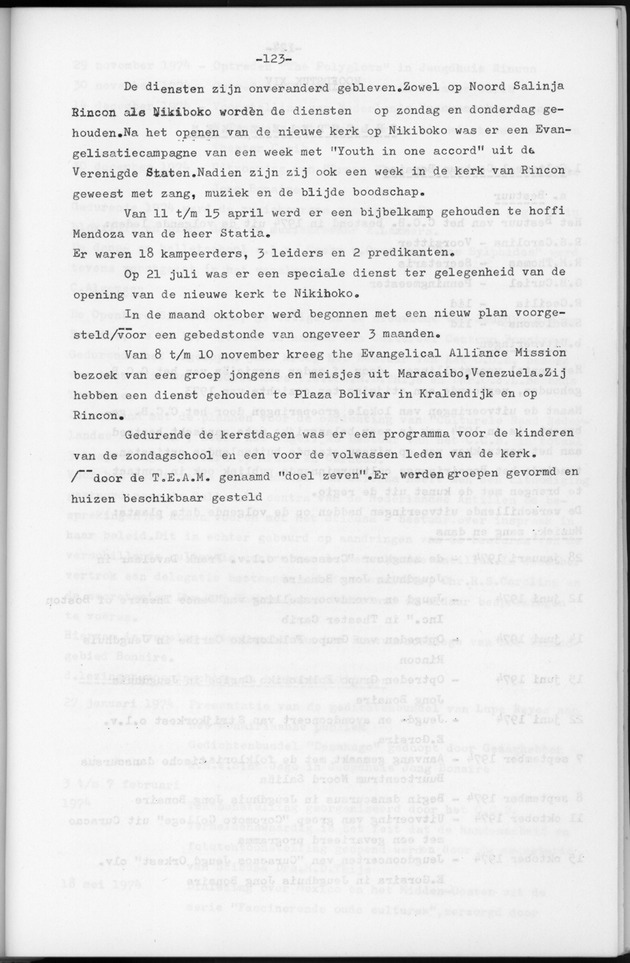 Verslag van de toestand van het eilandgebied Bonaire over het jaar 1974 - Page 123