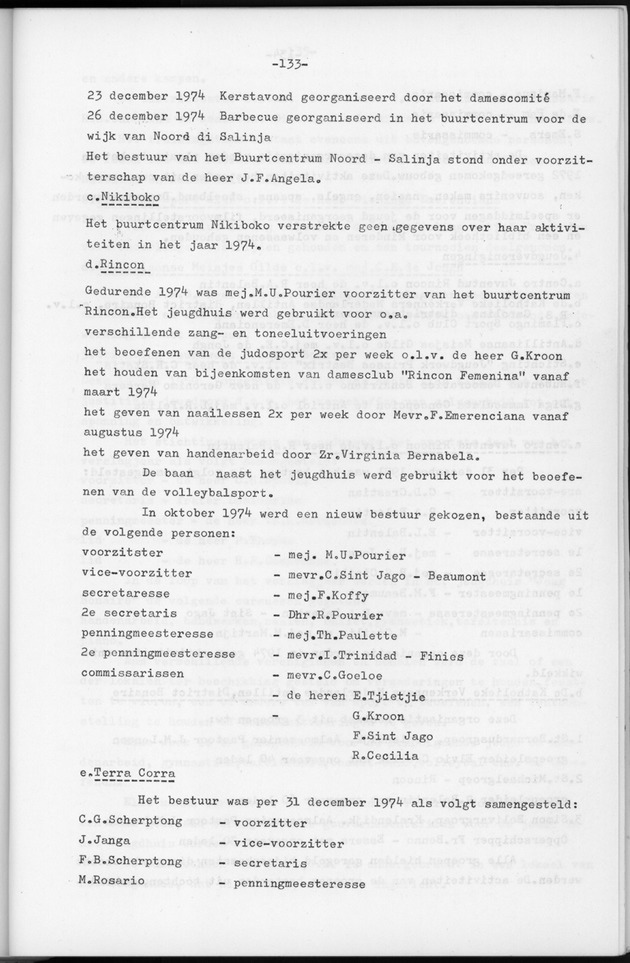 Verslag van de toestand van het eilandgebied Bonaire over het jaar 1974 - Page 133