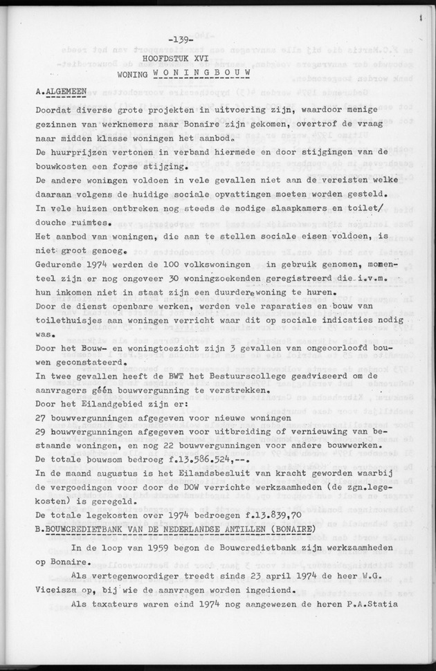 Verslag van de toestand van het eilandgebied Bonaire over het jaar 1974 - Page 139