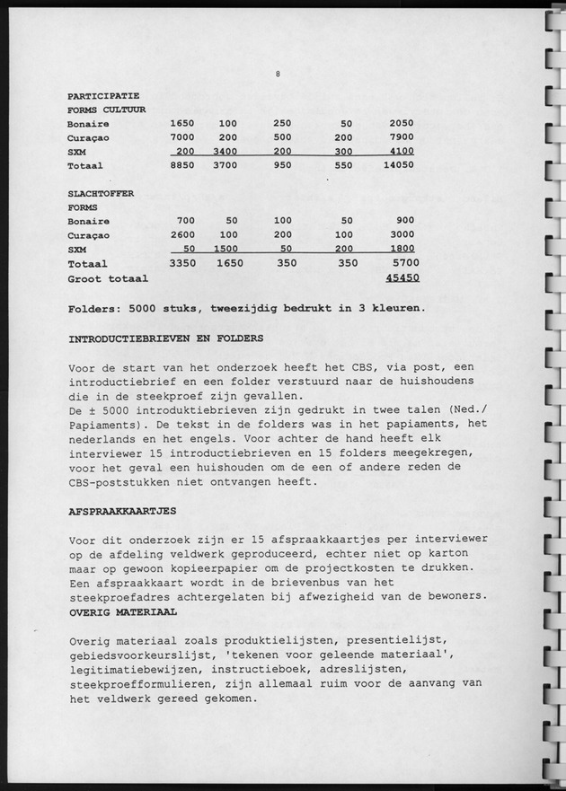POTOSO,onderzoek naar participatie aan sport/cultuur,uitgaand toerisme en slachtofferschap van criminaliteit - Page 8