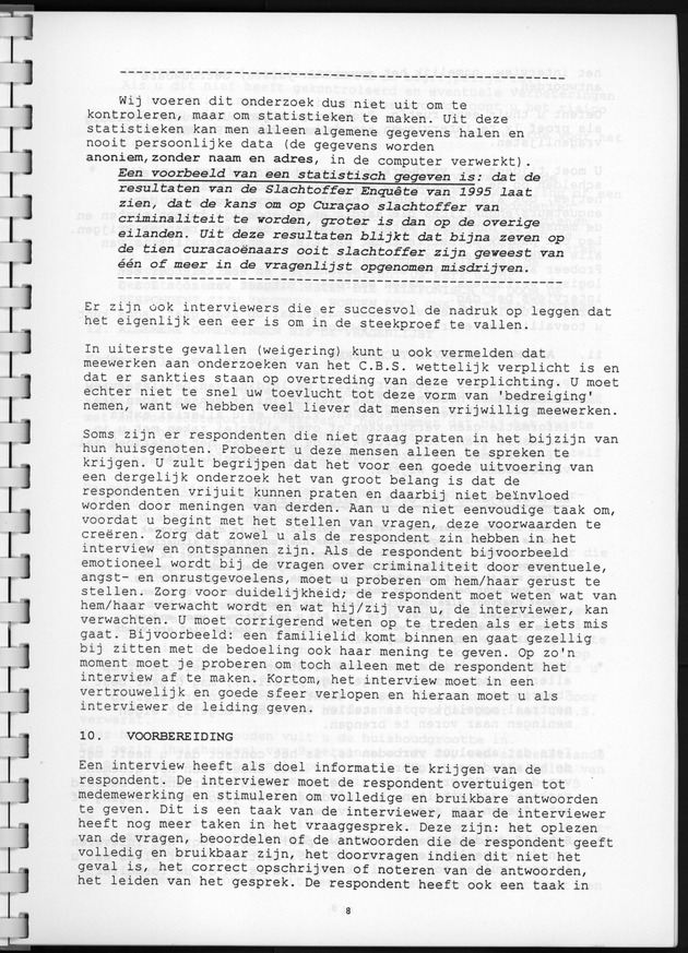 POTOSO,onderzoek naar participatie aan sport/cultuur,uitgaand toerisme en slachtofferschap van criminaliteit - Page 8