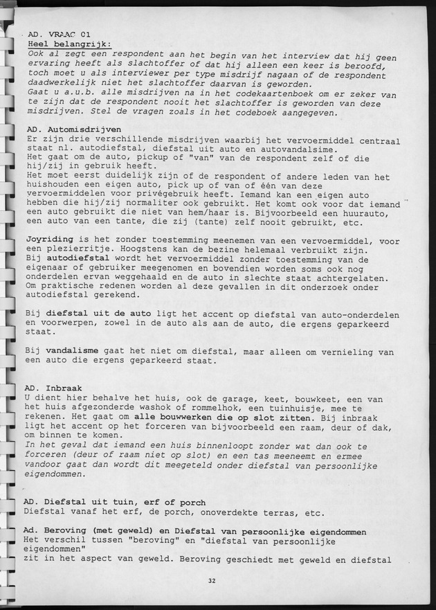 POTOSO,onderzoek naar participatie aan sport/cultuur,uitgaand toerisme en slachtofferschap van criminaliteit - Page 32