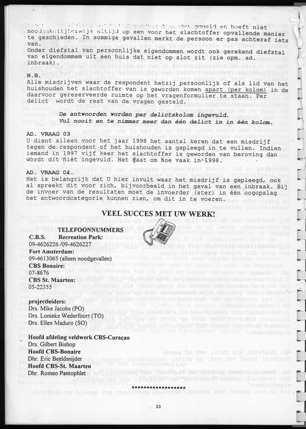 POTOSO,onderzoek naar participatie aan sport/cultuur,uitgaand toerisme en slachtofferschap van criminaliteit - Page 33