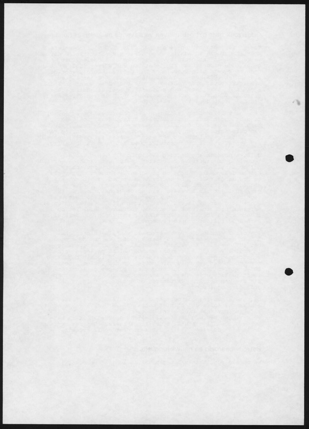 Substance Use survey(SUS) Bonaire 1996 - Blank Page