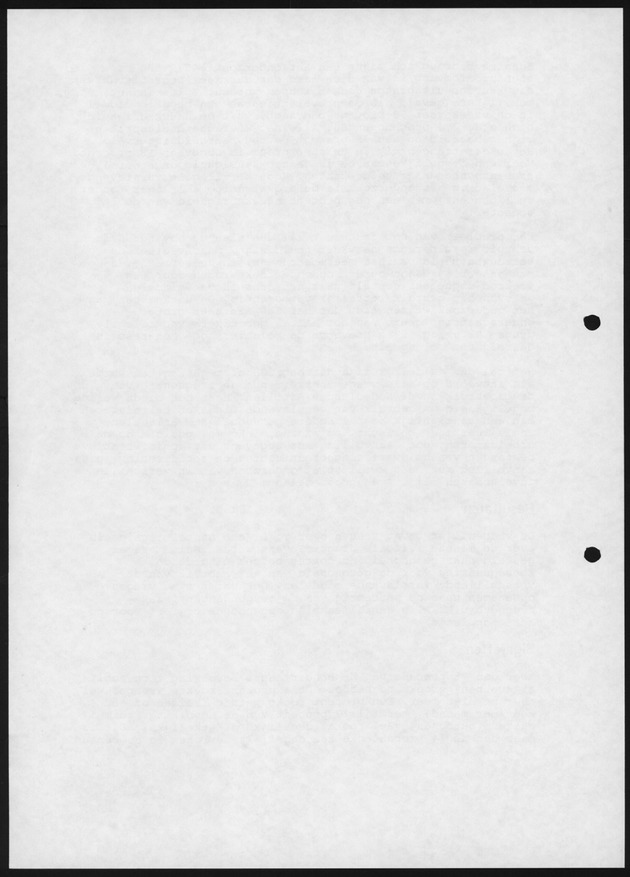 Substance Use survey(SUS) Bonaire 1996 - Blank Page
