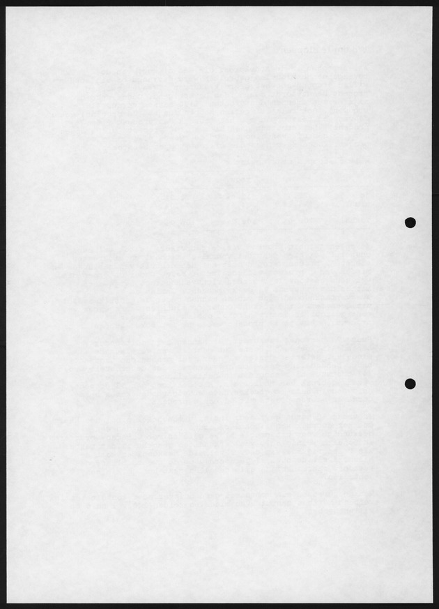 Substance Use survey(SUS) Bonaire 1996 - Blank Page