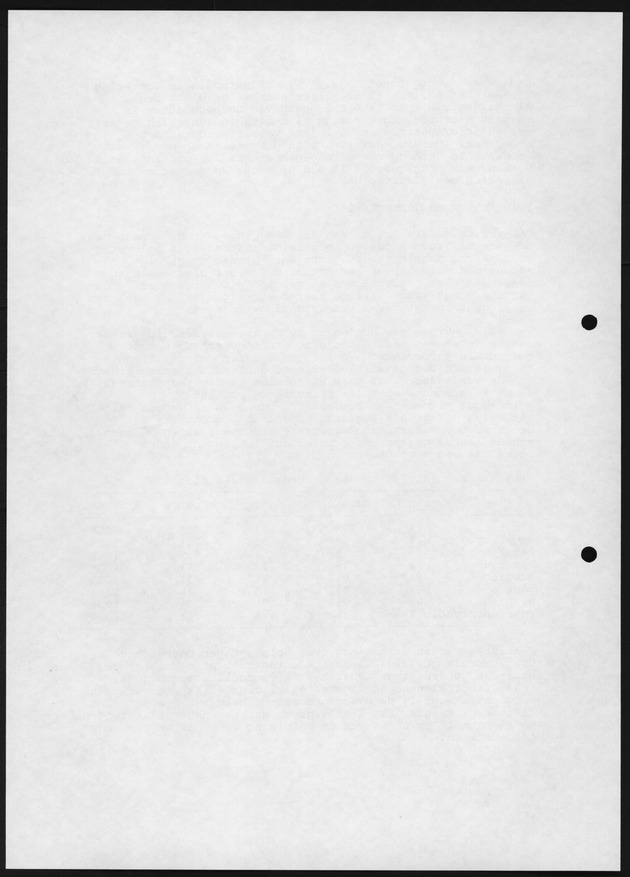 Substance Use survey(SUS) Bonaire 1996 - Blank Page