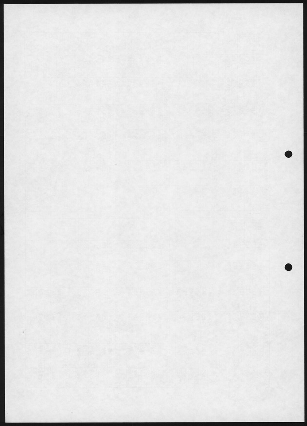 Substance Use survey(SUS) Bonaire 1996 - Blank Page