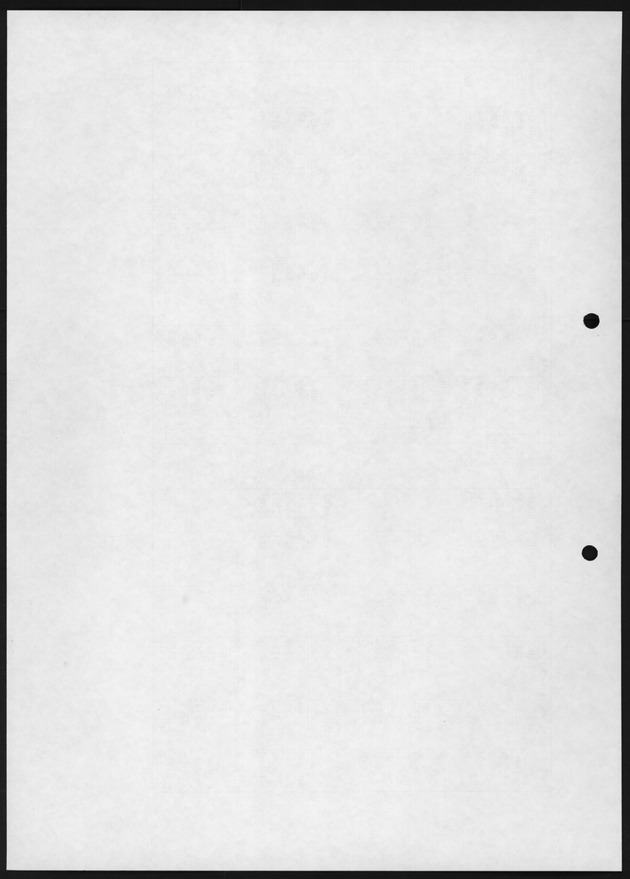 Substance Use survey(SUS) Bonaire 1996 - Blank Page