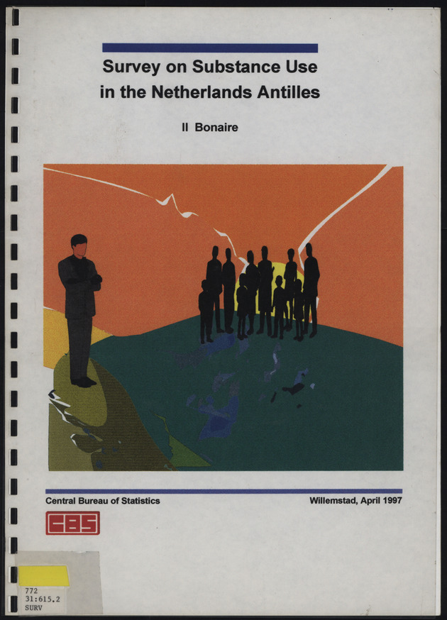 Survey on Substance Use in the Netherlands Antilles - Front Cover
