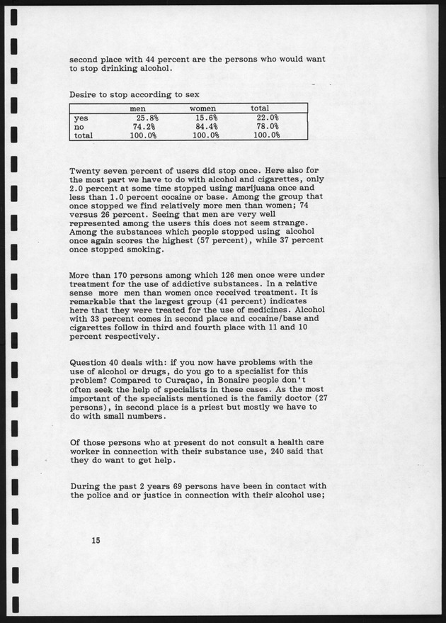 Survey on Substance Use in the Netherlands Antilles - Page 15