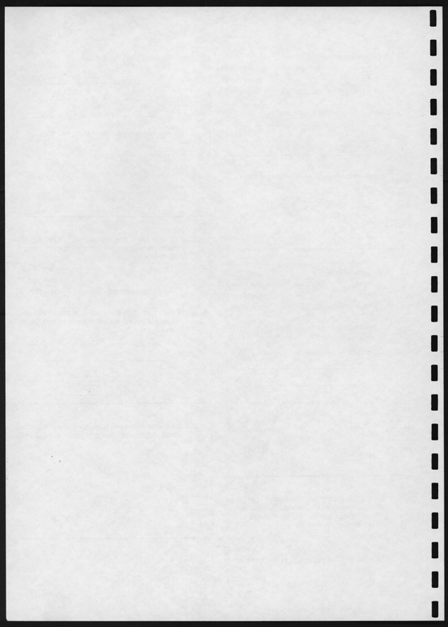 Survey on Substance Use in the Netherlands Antilles - Blank Page