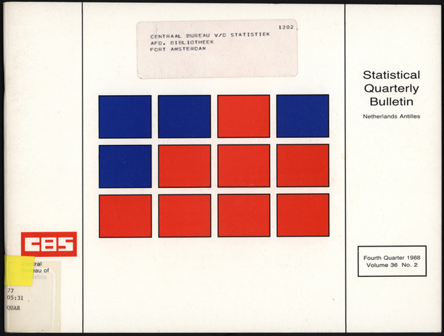Fourth Quarter 1988 No.2 - Front Cover