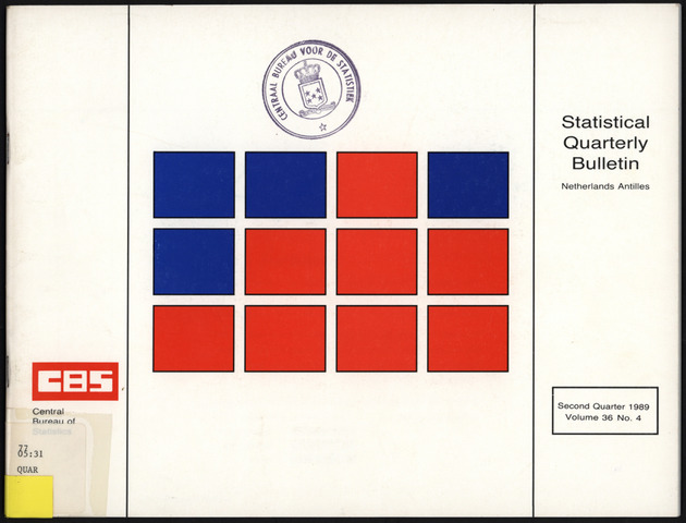 Second Quarter 1989 No.4 - Front Cover