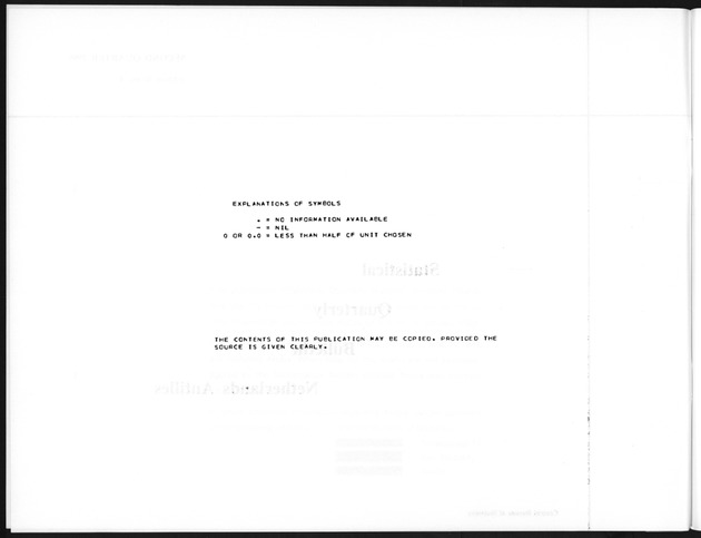 Second Quarter 1989 No.4 - explanation of symbols