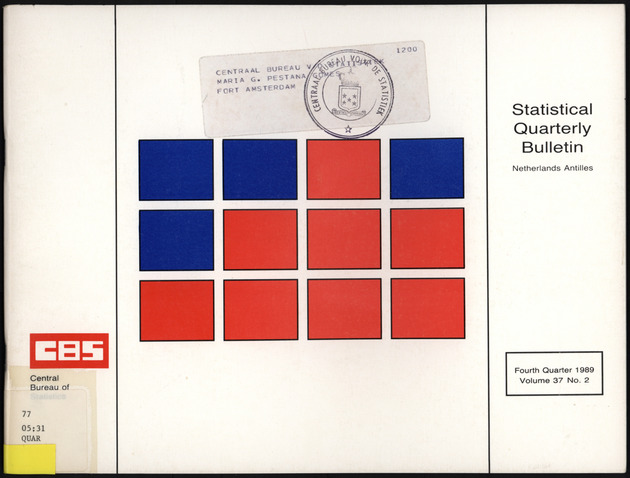 Fourth Quarter 1989 No.2 - Front Cover