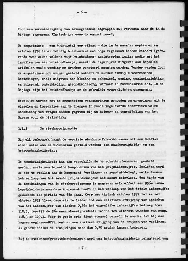 BudgetOnderzoek 1974, Benedenwindse eilanden - Page 6