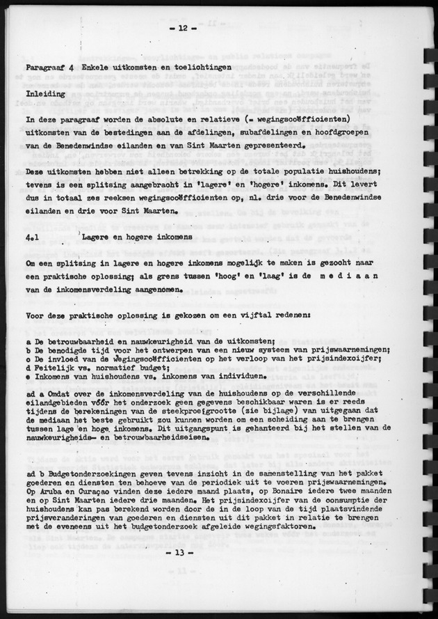 BudgetOnderzoek 1974, Benedenwindse eilanden - Page 12