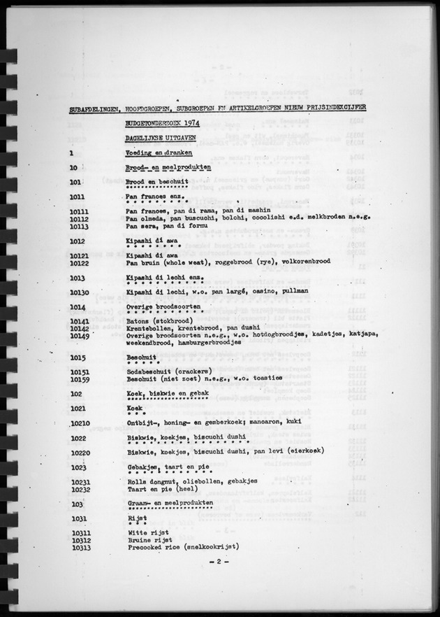 BudgetOnderzoek 1974, Benedenwindse eilanden - Page 6