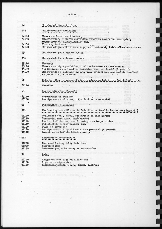 BudgetOnderzoek 1974, Benedenwindse eilanden - Page 13