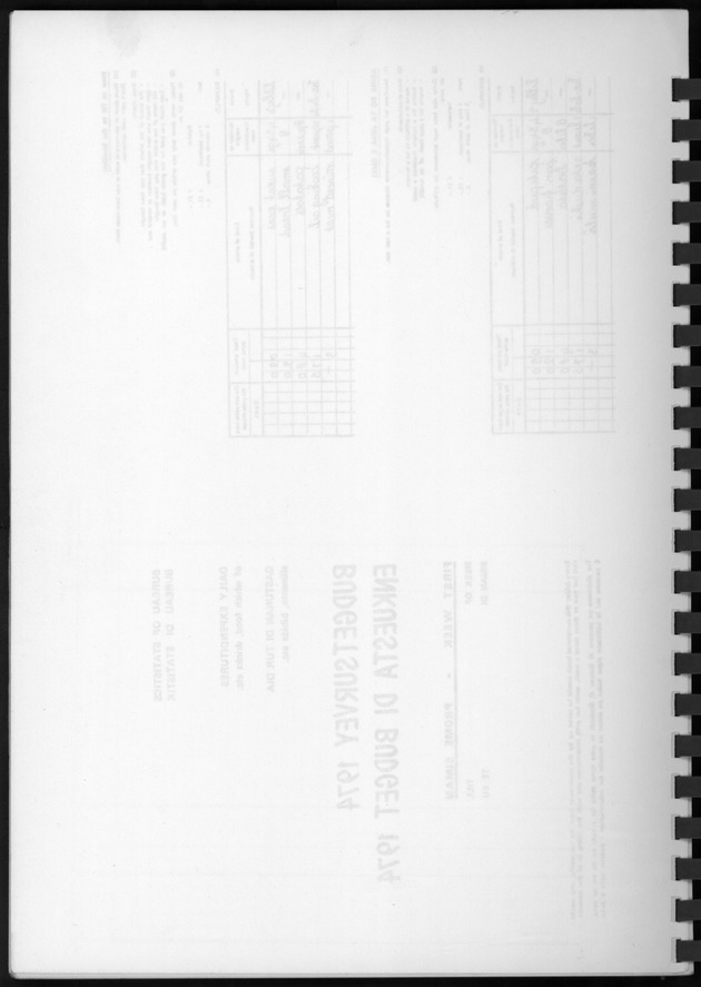 BudgetOnderzoek 1974, Benedenwindse eilanden - Blank Page