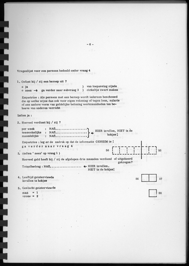 BudgetOnderzoek 1974, Benedenwindse eilanden - Page 6