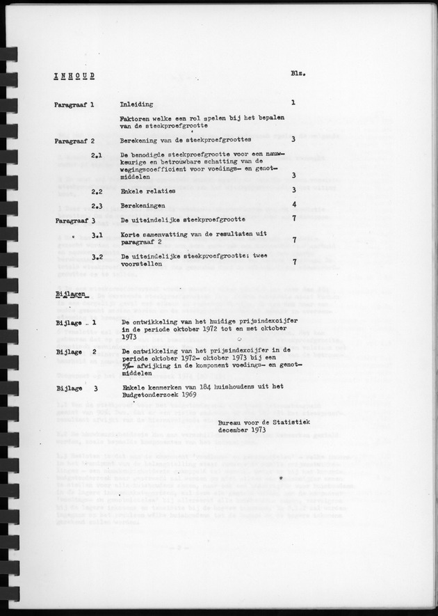 BudgetOnderzoek 1974, Benedenwindse eilanden - Page 0