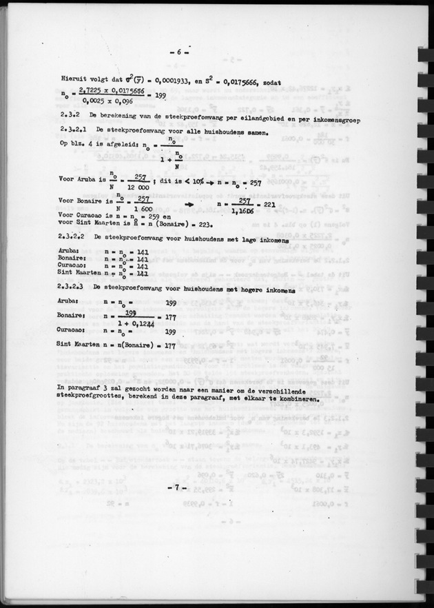 BudgetOnderzoek 1974, Benedenwindse eilanden - Page 6