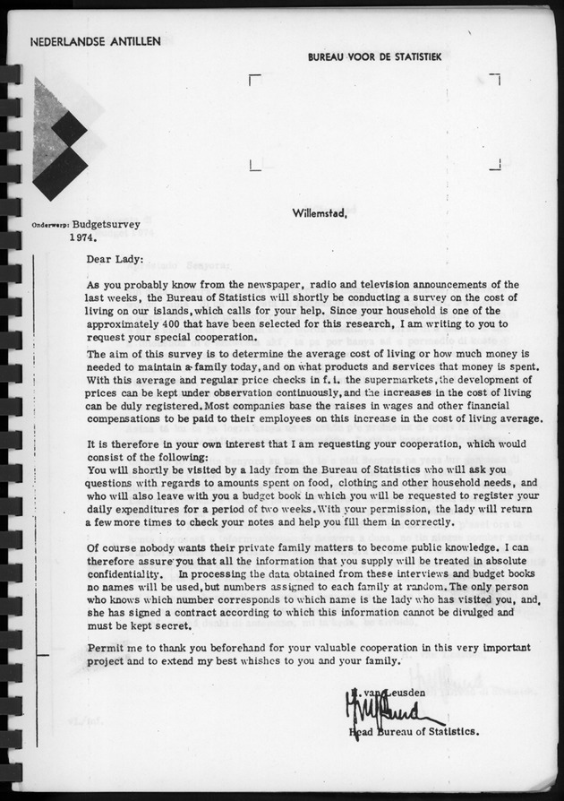 BudgetOnderzoek 1974, Benedenwindse eilanden - Page 9