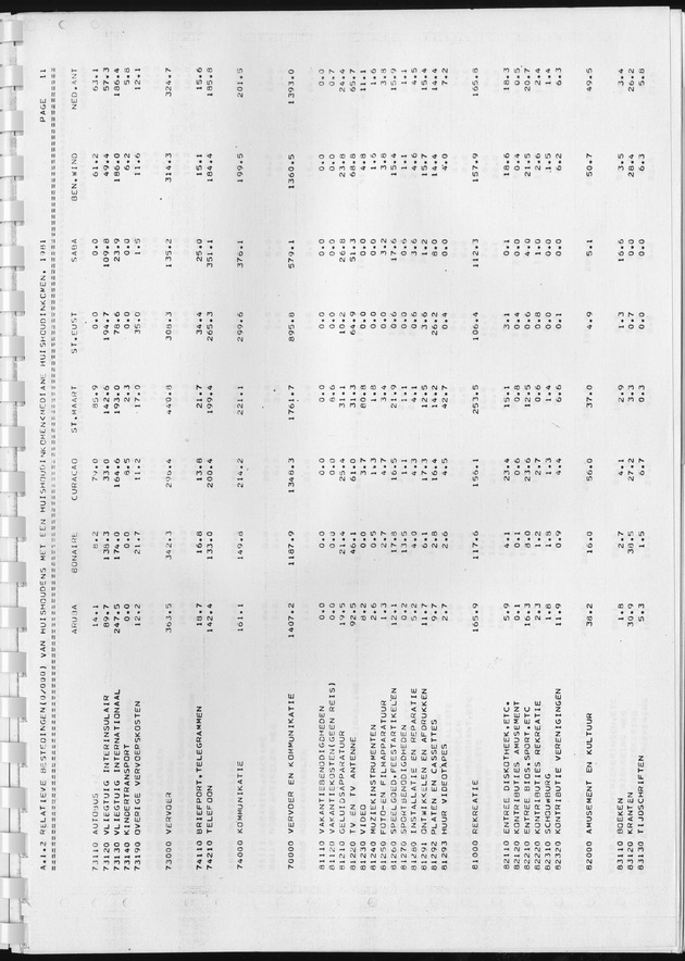BudgetOnderzoek 1981, Consumptiepatronen 1981 - Page 51
