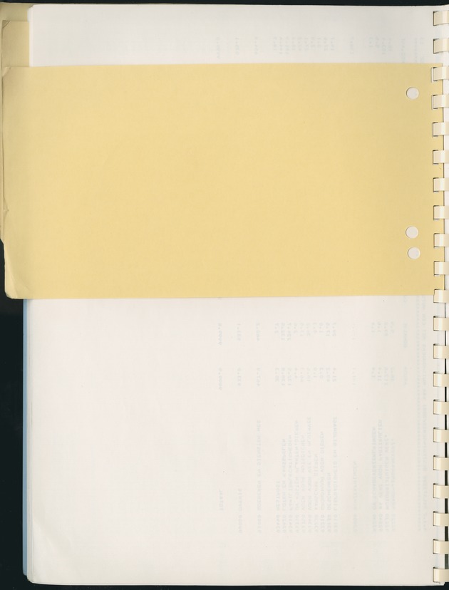 BudgetOnderzoek 1981, Consumptiepatronen 1981 - Blank Page
