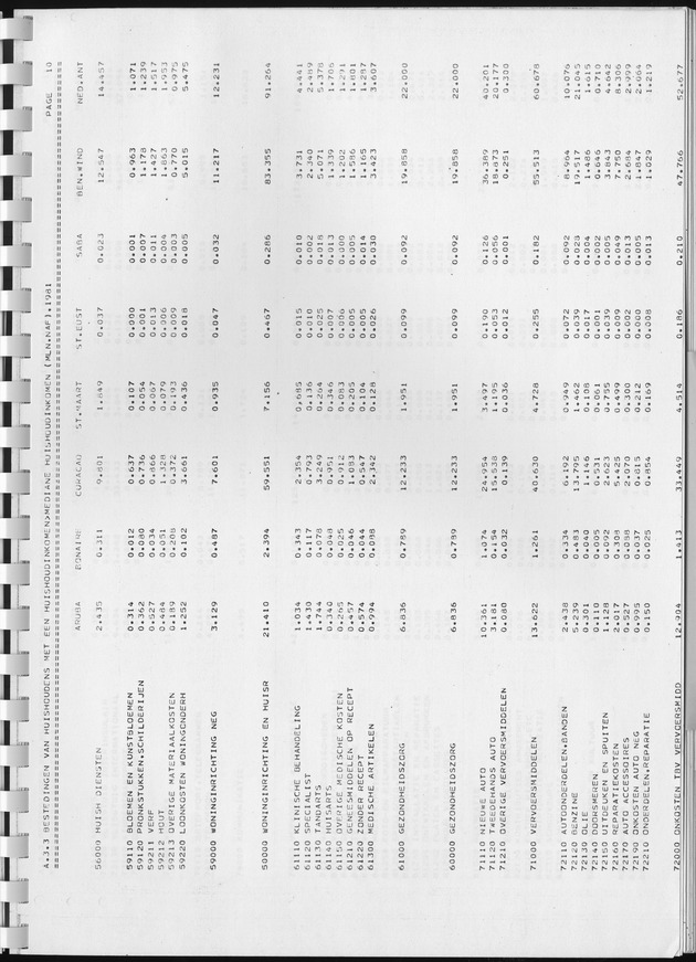 BudgetOnderzoek 1981, Consumptiepatronen 1981 - Page 245